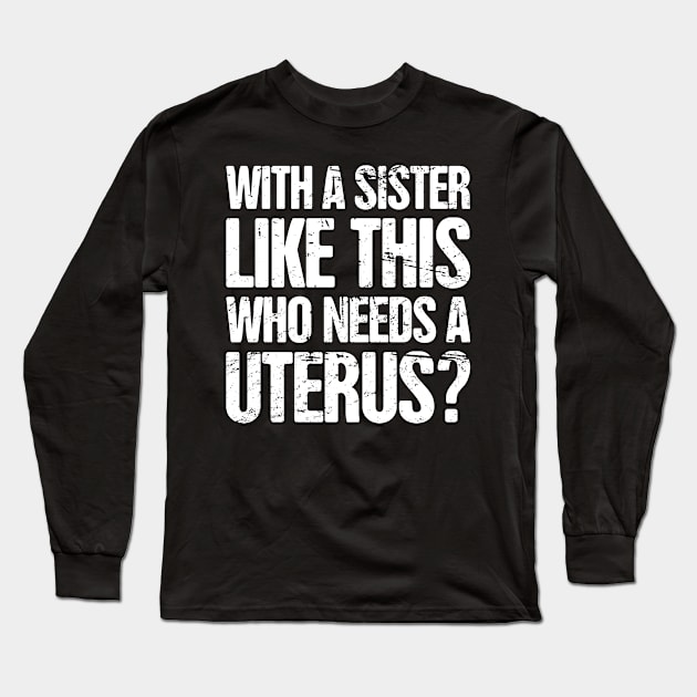 Uterus Surgery Hysterectomy - Funny Gift Long Sleeve T-Shirt by Wizardmode